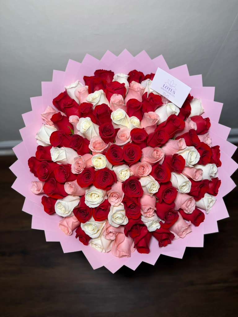 100 Rosas — arreglo 4