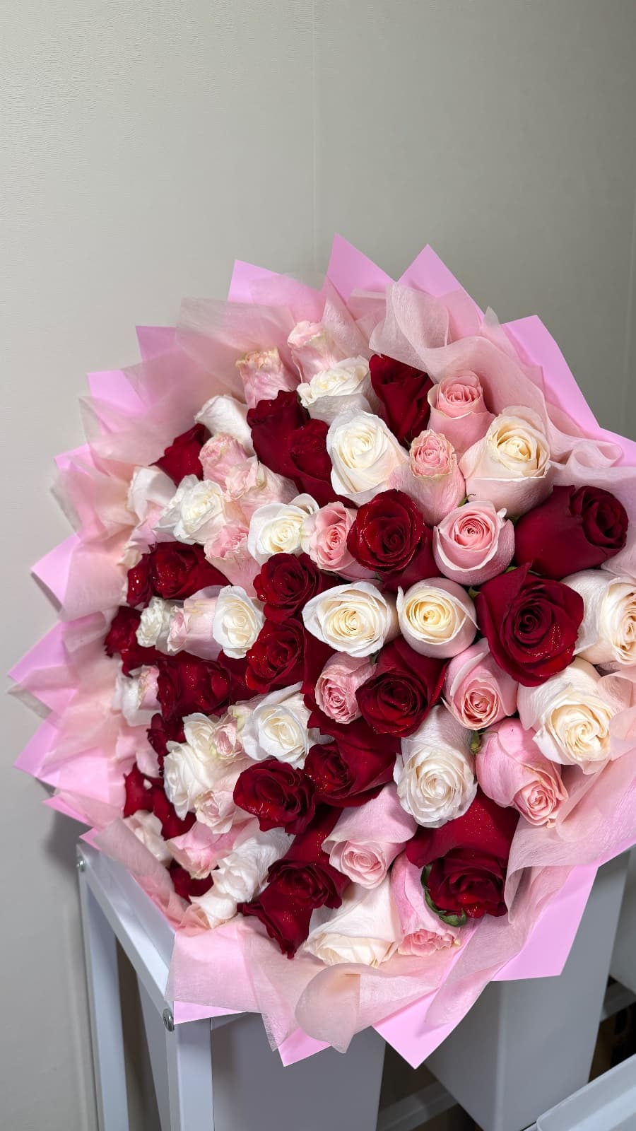 75 Rosas, tres colores